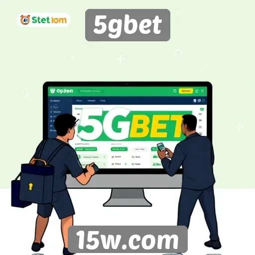 Experiência do usuário no site 5gbet
